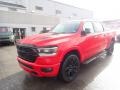 2021 Flame Red Ram 1500 Laramie Crew Cab 4x4  photo #1