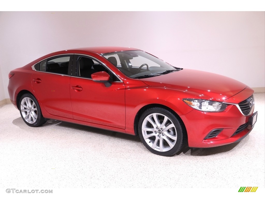 2017 Mazda6 Touring - Soul Red Metallic / Black photo #1