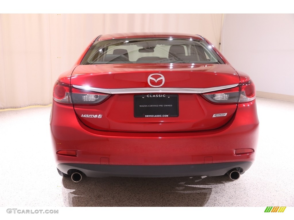 2017 Mazda6 Touring - Soul Red Metallic / Black photo #22