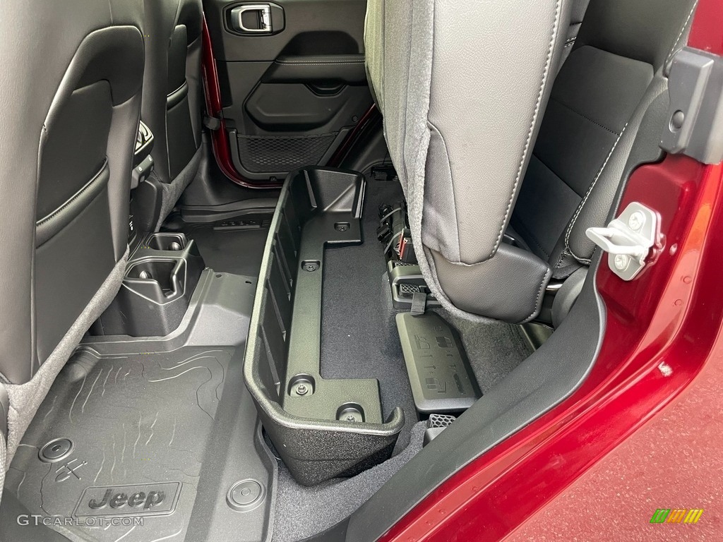 Black Interior 2021 Jeep Gladiator Overland 4x4 Photo #140933603