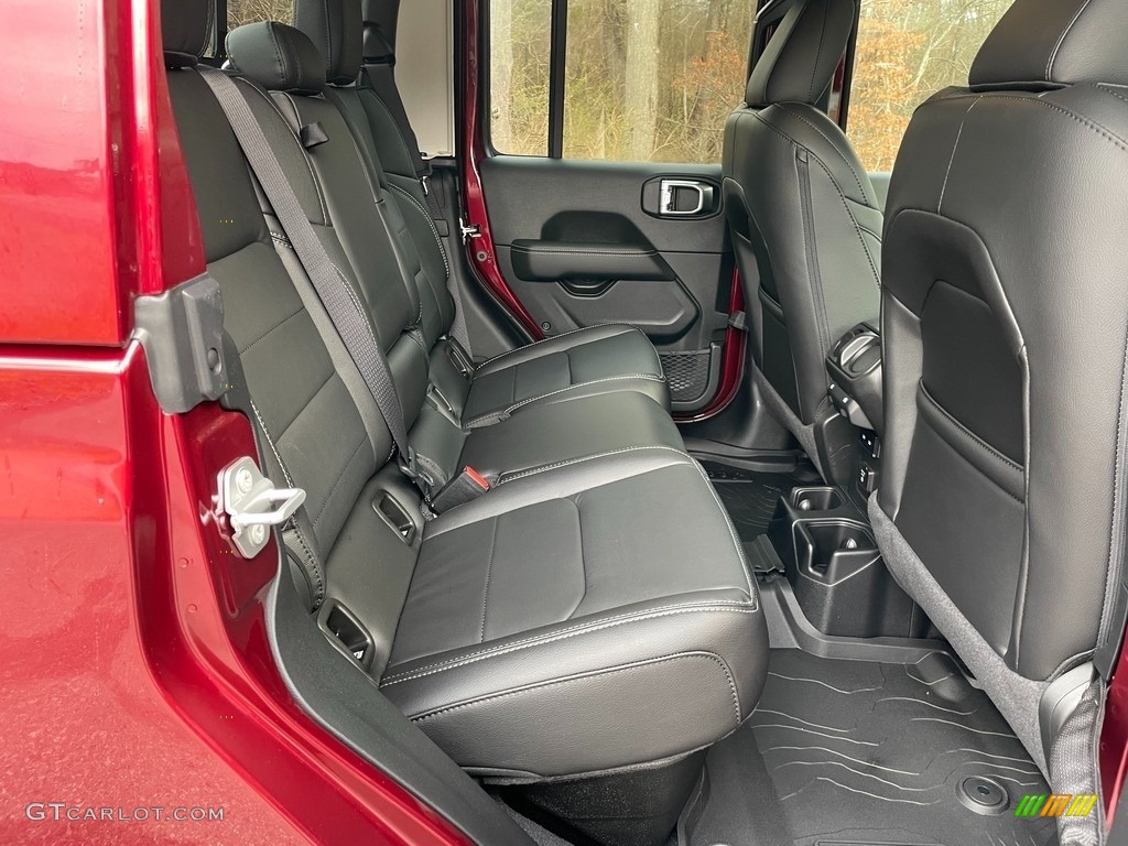 Black Interior 2021 Jeep Gladiator Overland 4x4 Photo #140933627
