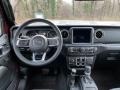 Black 2021 Jeep Gladiator Overland 4x4 Dashboard