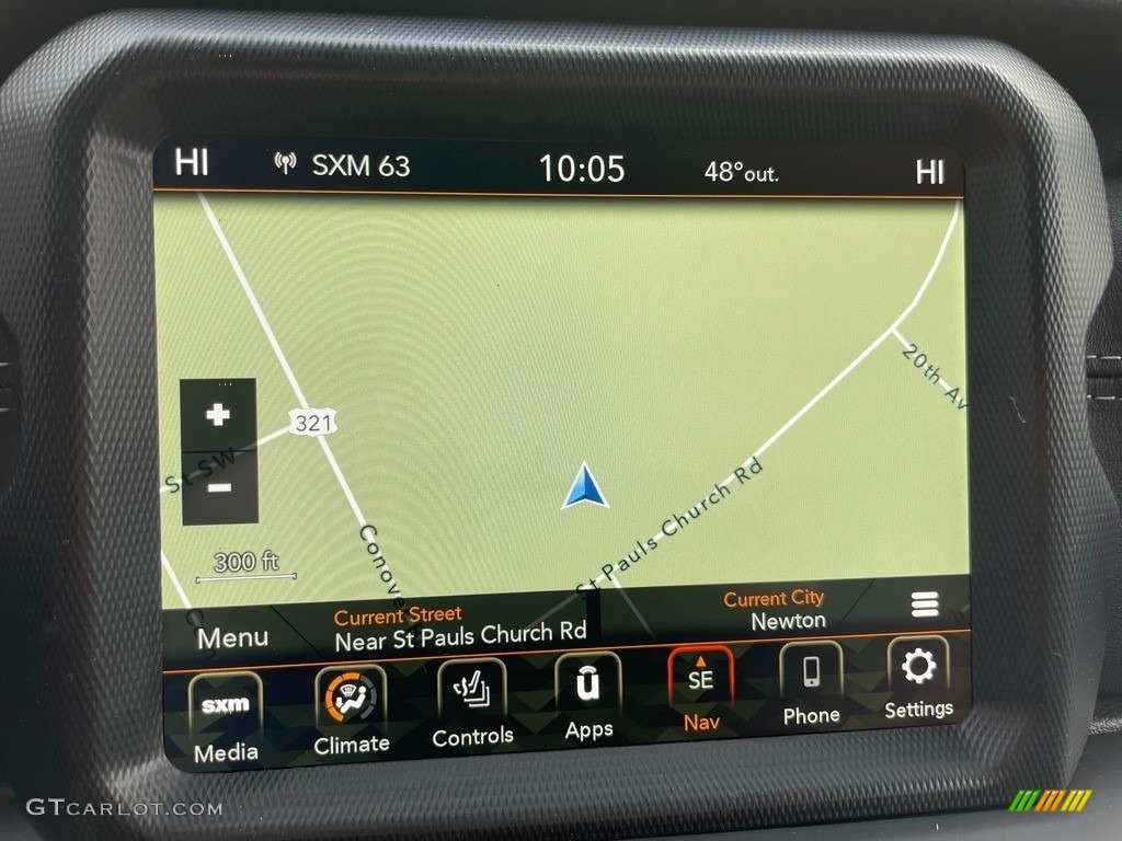2021 Jeep Gladiator Overland 4x4 Navigation Photo #140933820