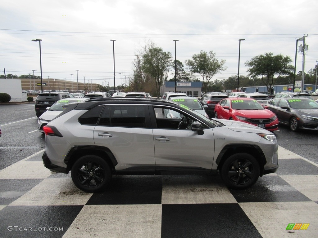 2020 RAV4 XSE AWD Hybrid - Silver Sky Metallic / Black photo #3