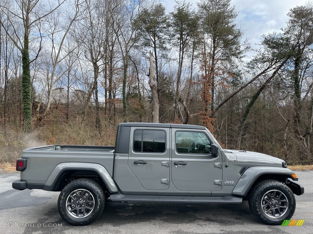 Sting-Gray 2021 Jeep Gladiator Overland 4x4 Exterior Photo #140934171