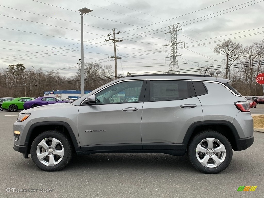 Billet Silver Metallic 2021 Jeep Compass Latitude 4x4 Exterior Photo #140934591