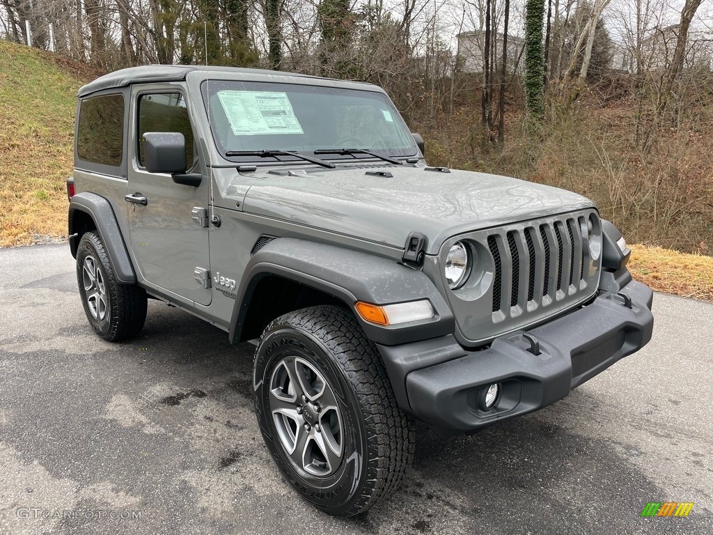 Sting-Gray 2021 Jeep Wrangler Sport 4x4 Exterior Photo #140934927