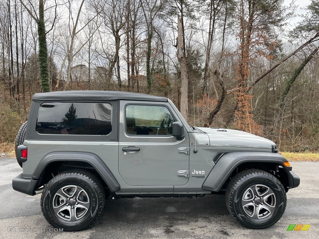 Sting-Gray 2021 Jeep Wrangler Sport 4x4 Exterior Photo #140934960