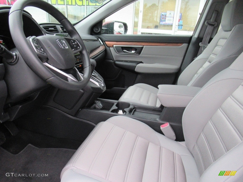 2019 CR-V EX AWD - Basque Red Pearl II / Gray photo #10