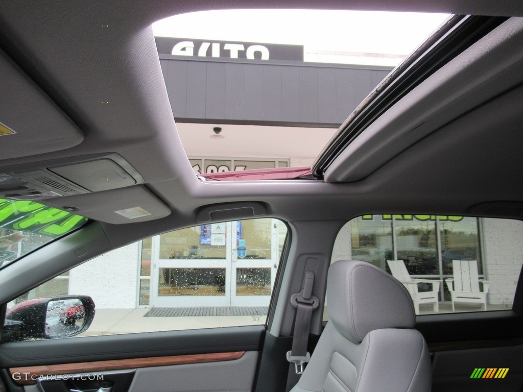 2019 CR-V EX AWD - Basque Red Pearl II / Gray photo #14