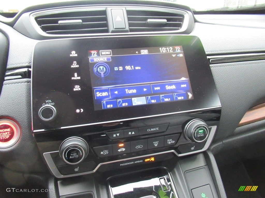 2019 CR-V EX AWD - Basque Red Pearl II / Gray photo #17