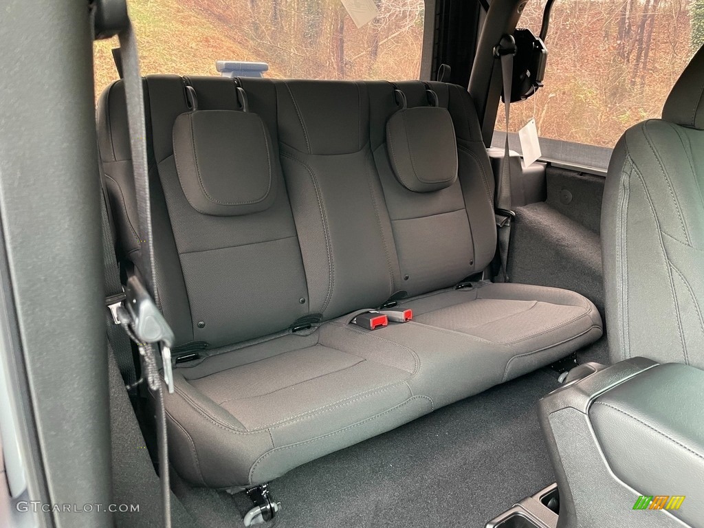 Black Interior 2021 Jeep Wrangler Sport 4x4 Photo #140935236