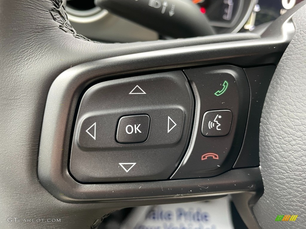 2021 Jeep Wrangler Sport 4x4 Black Steering Wheel Photo #140935305