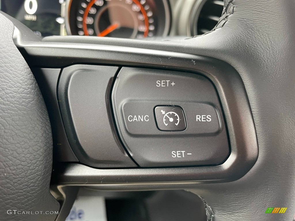 2021 Jeep Wrangler Sport 4x4 Black Steering Wheel Photo #140935326