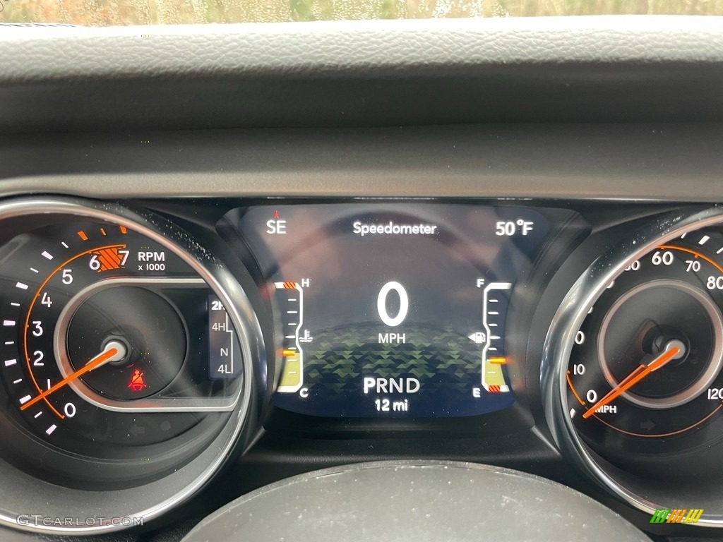 2021 Jeep Wrangler Sport 4x4 Gauges Photo #140935350