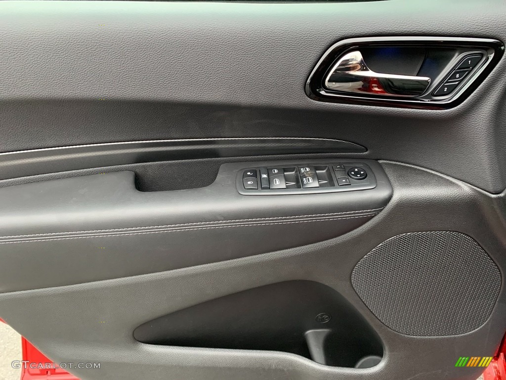 2021 Dodge Durango GT AWD Black Door Panel Photo #140935506