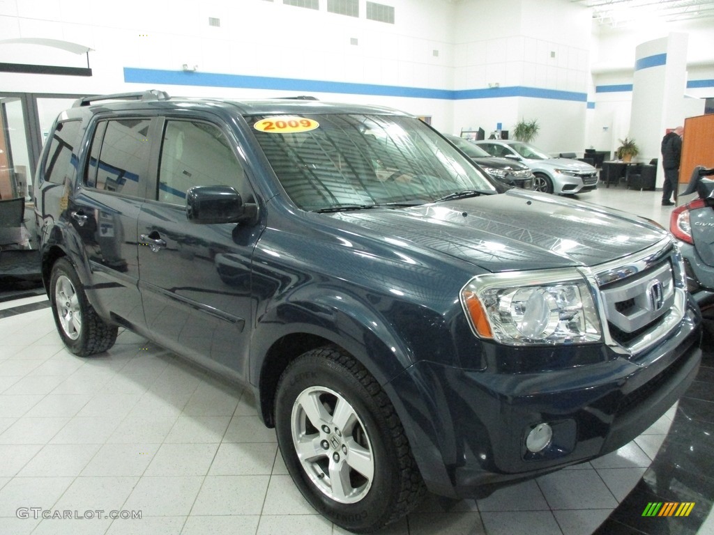 2009 Pilot EX 4WD - Bali Blue Pearl / Blue photo #3