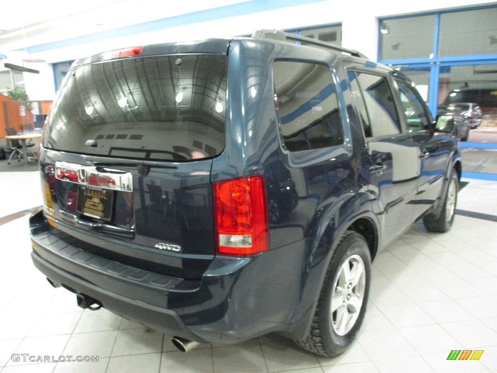 2009 Pilot EX 4WD - Bali Blue Pearl / Blue photo #7