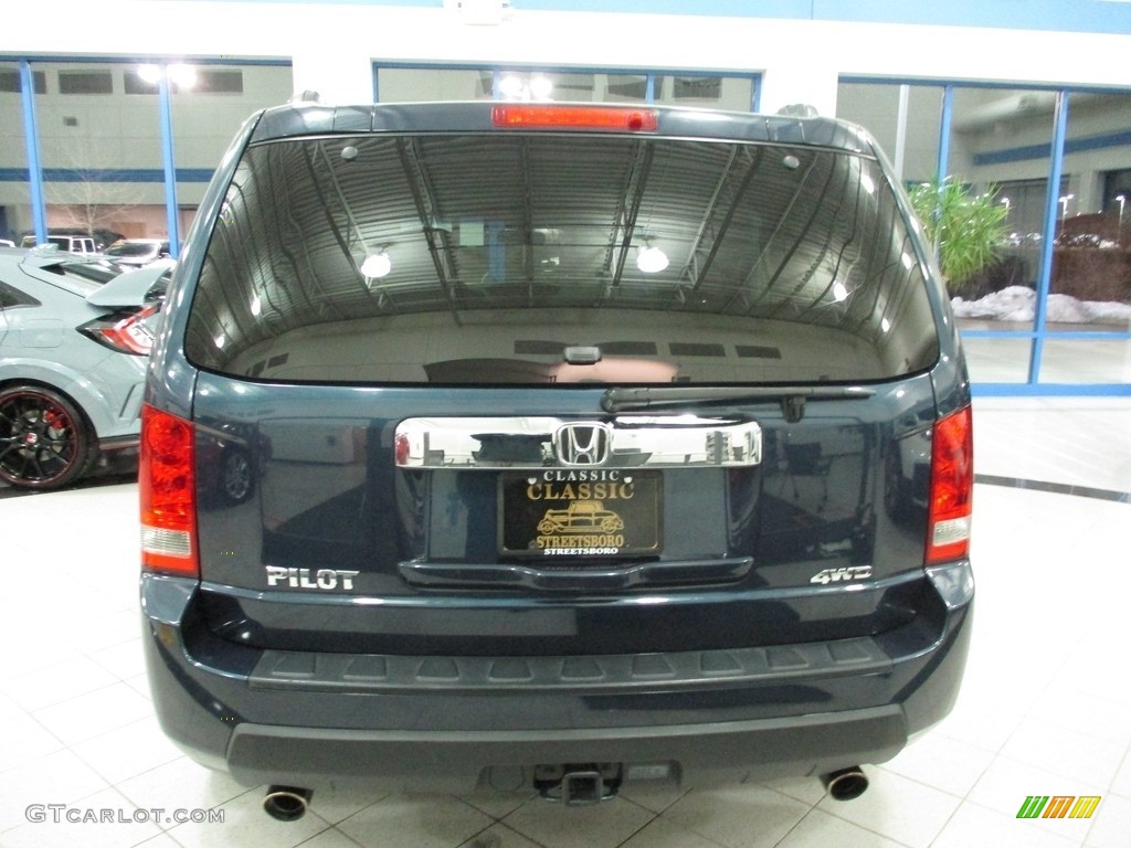 2009 Pilot EX 4WD - Bali Blue Pearl / Blue photo #8