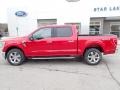 2021 Rapid Red Ford F150 XLT SuperCrew 4x4  photo #2