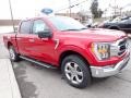 Rapid Red 2021 Ford F150 XLT SuperCrew 4x4 Exterior