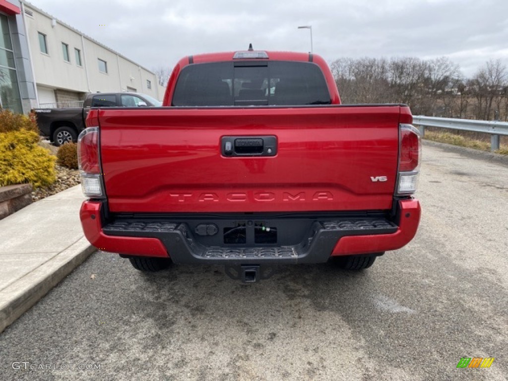 2021 Tacoma TRD Sport Double Cab 4x4 - Barcelona Red Metallic / TRD Cement/Black photo #14