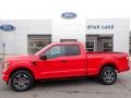 Race Red 2021 Ford F150 STX SuperCab 4x4