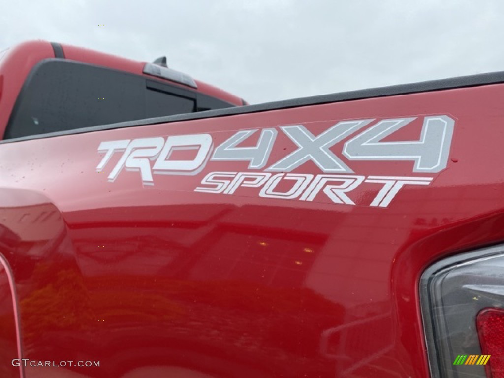 2021 Tacoma TRD Sport Double Cab 4x4 - Barcelona Red Metallic / TRD Cement/Black photo #24