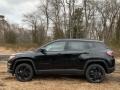 Diamond Black Crystal Pearl 2021 Jeep Compass Latitude 4x4 Exterior