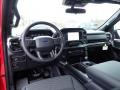 Black 2021 Ford F150 STX SuperCab 4x4 Interior Color