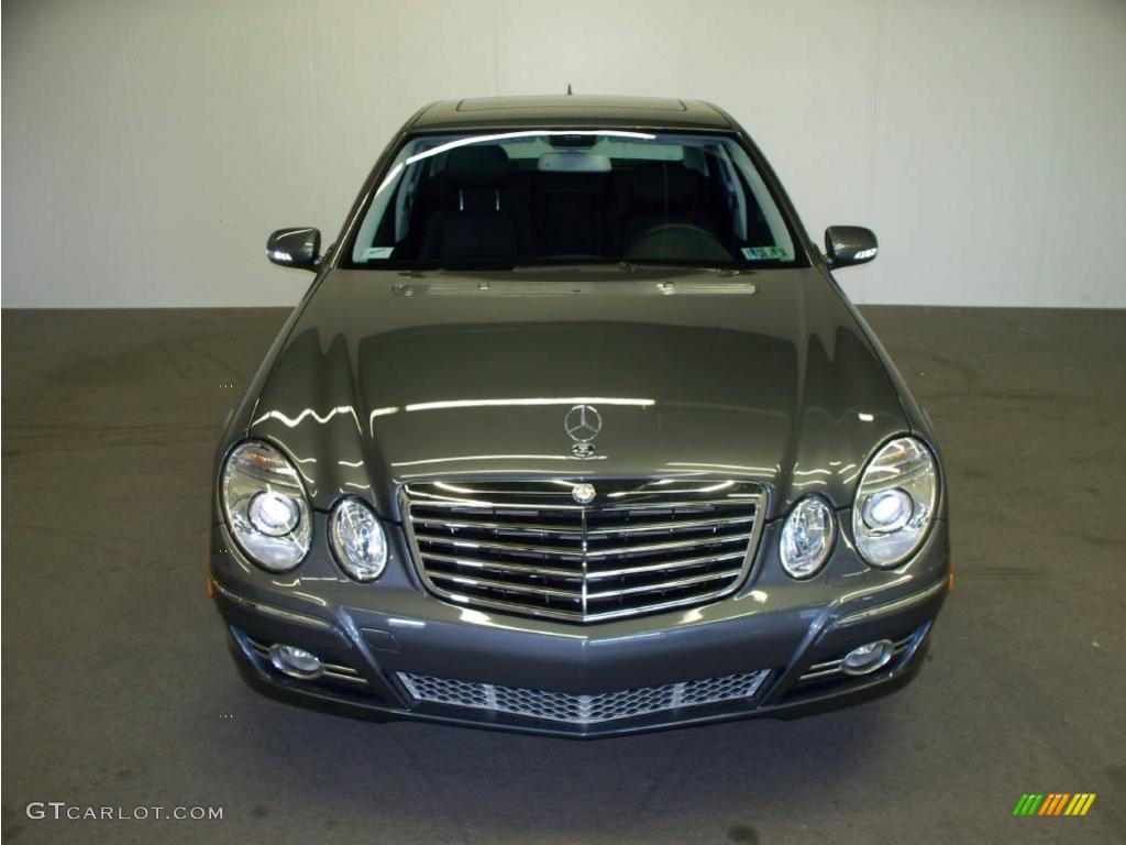 2007 E 350 Sedan - Flint Grey Metallic / Black photo #2