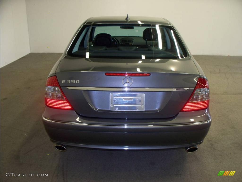 2007 E 350 Sedan - Flint Grey Metallic / Black photo #4