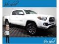 2017 Super White Toyota Tacoma SR5 Double Cab 4x4  photo #1