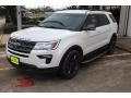 2019 Oxford White Ford Explorer XLT  photo #4