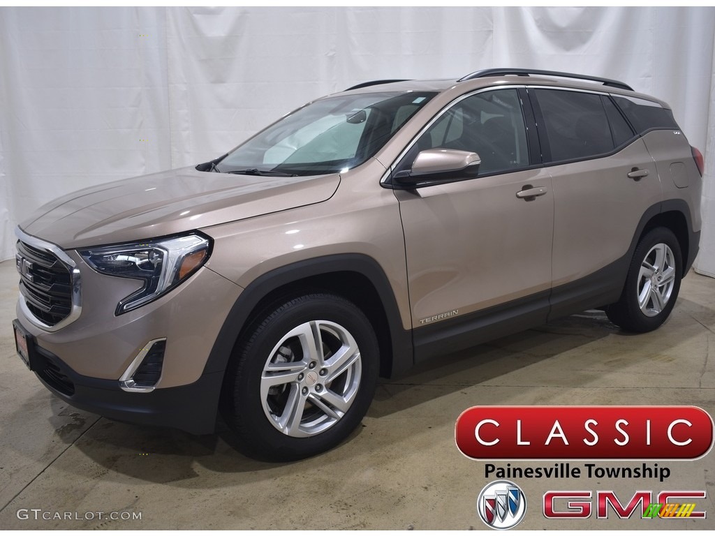 2018 Terrain SLE AWD - Coppertino Metallic / ­Jet Black photo #1