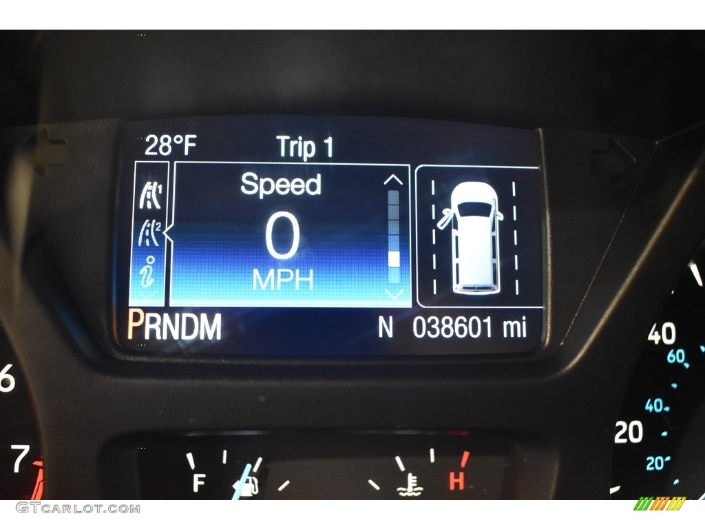 2019 Transit Van 150 LR Regular - Oxford White / Charcoal black photo #16