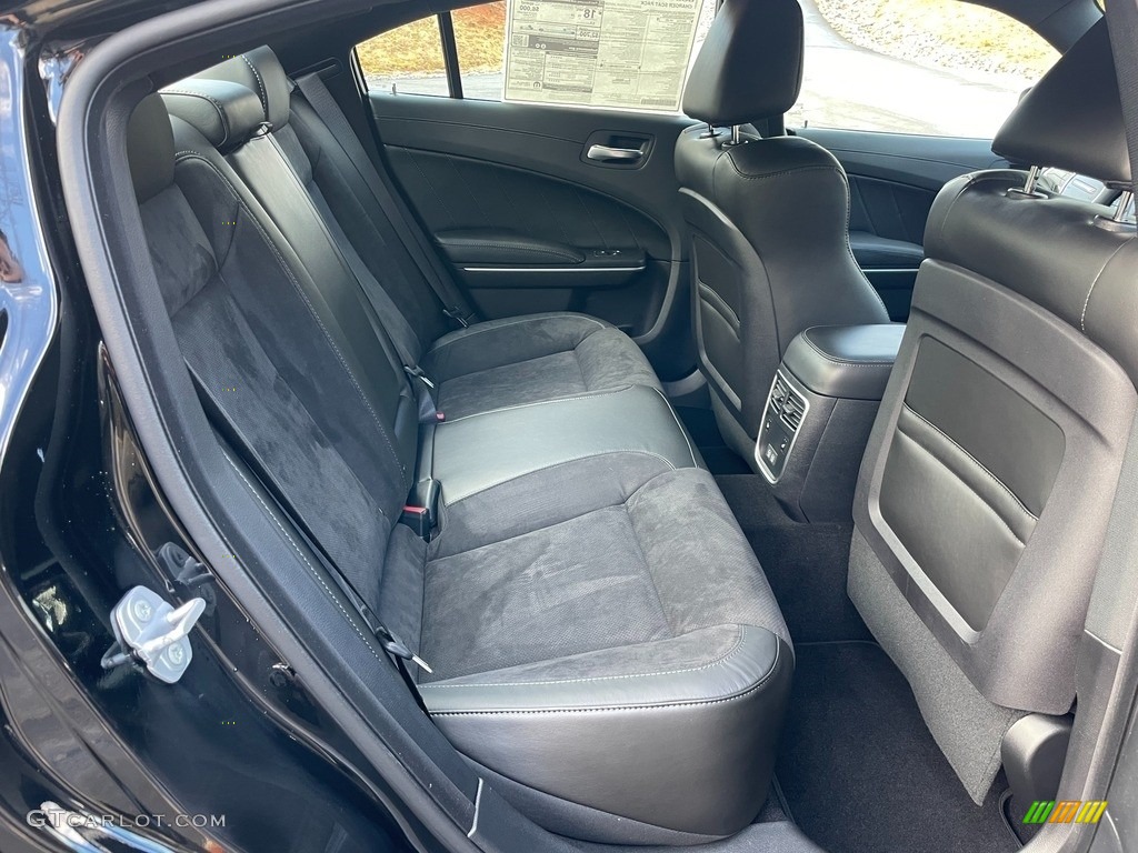 Black Interior 2021 Dodge Charger Scat Pack Photo #140939946