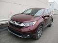 2018 Basque Red Pearl II Honda CR-V EX-L AWD  photo #9