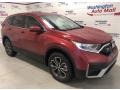 2021 Radiant Red Metallic Honda CR-V EX-L AWD  photo #2