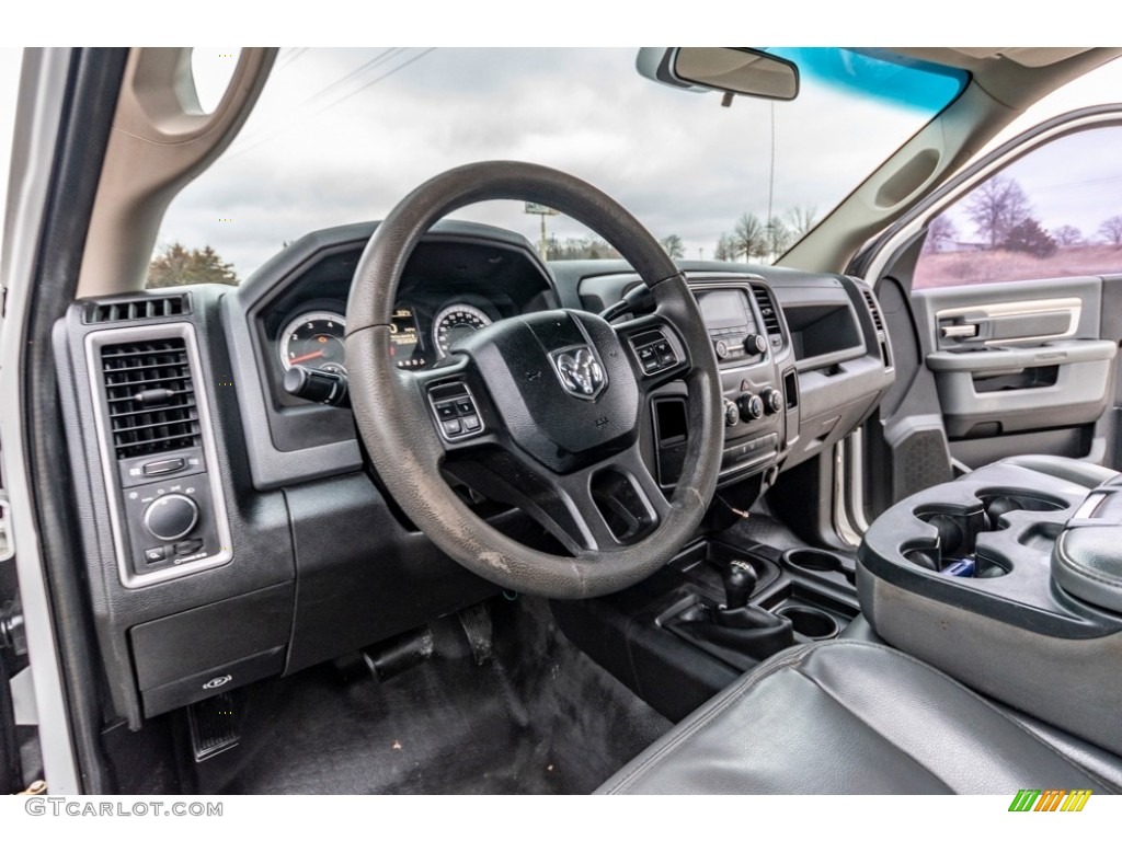 Black/Diesel Gray Interior 2013 Ram 2500 Tradesman Regular Cab 4x4 Photo #140941737