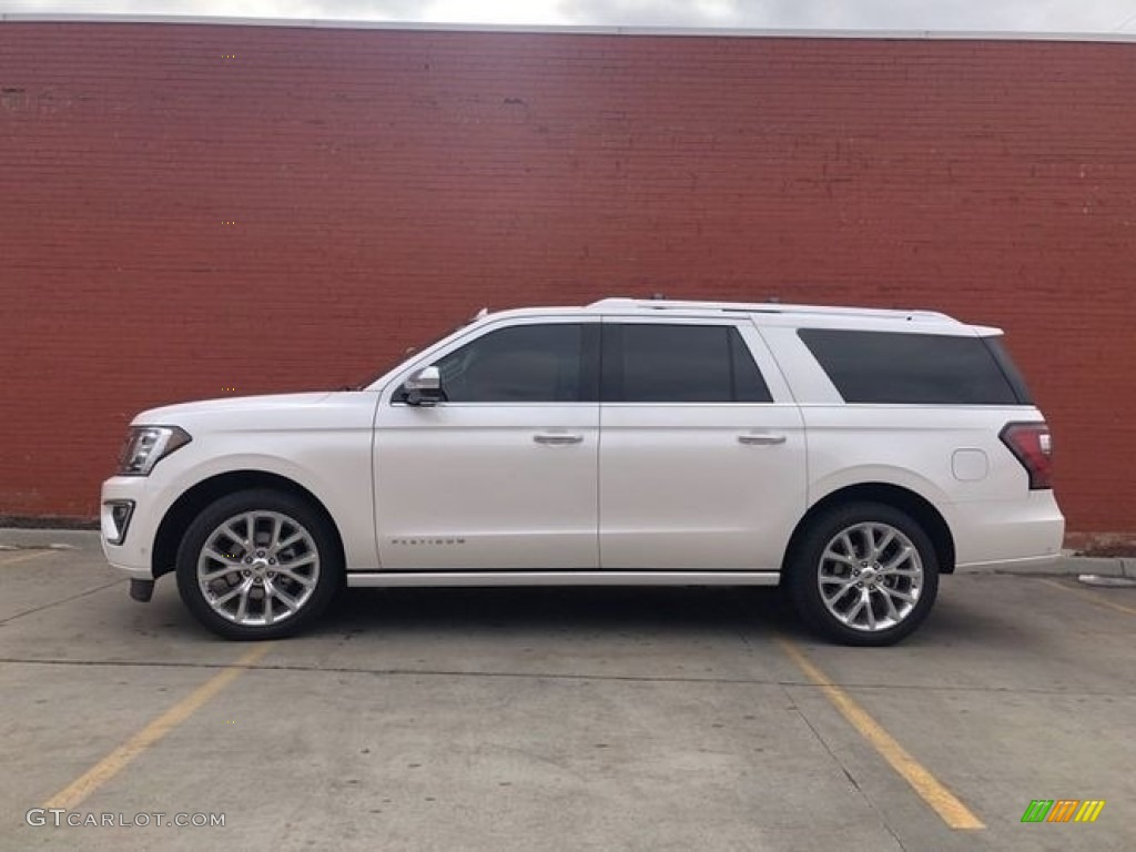 White Platinum 2018 Ford Expedition Platinum Max 4x4 Exterior Photo #140941773