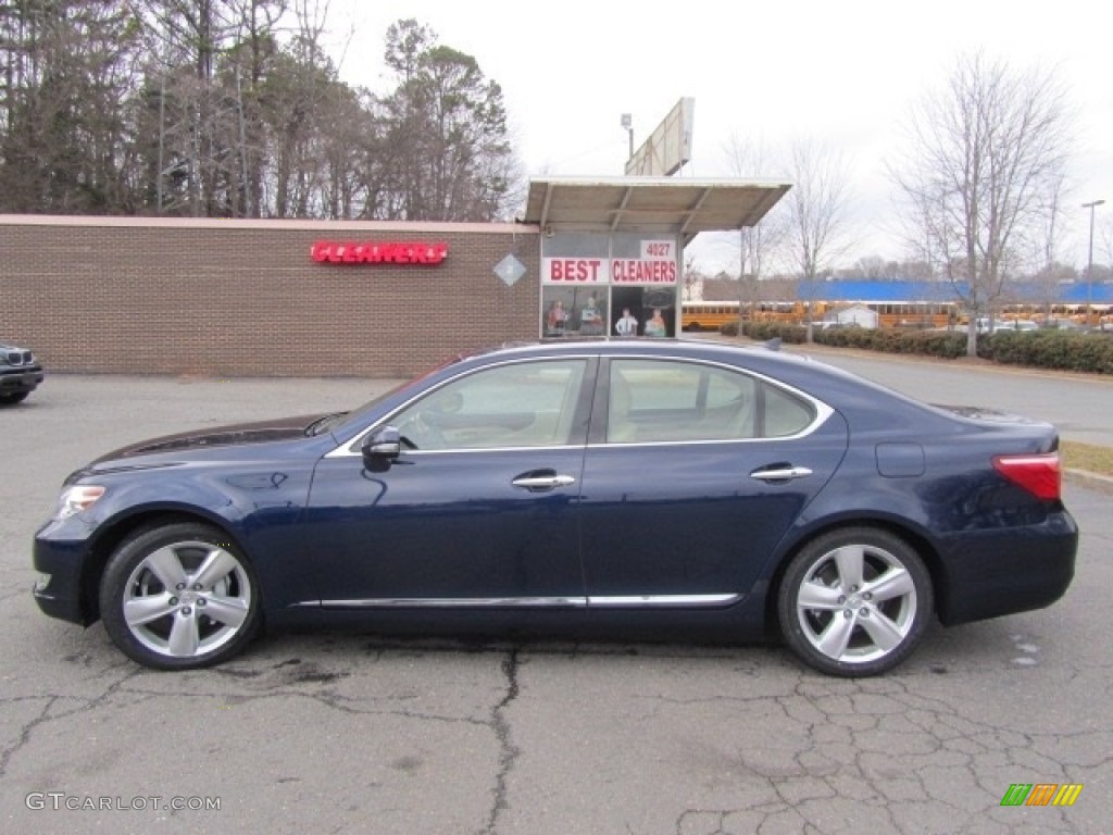 Deep Sea Blue Mica 2011 Lexus LS 460 Exterior Photo #140942652