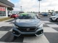 2018 Sonic Gray Metallic Honda Civic EX Hatchback  photo #2