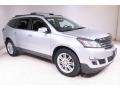 Silver Ice Metallic 2015 Chevrolet Traverse LT AWD