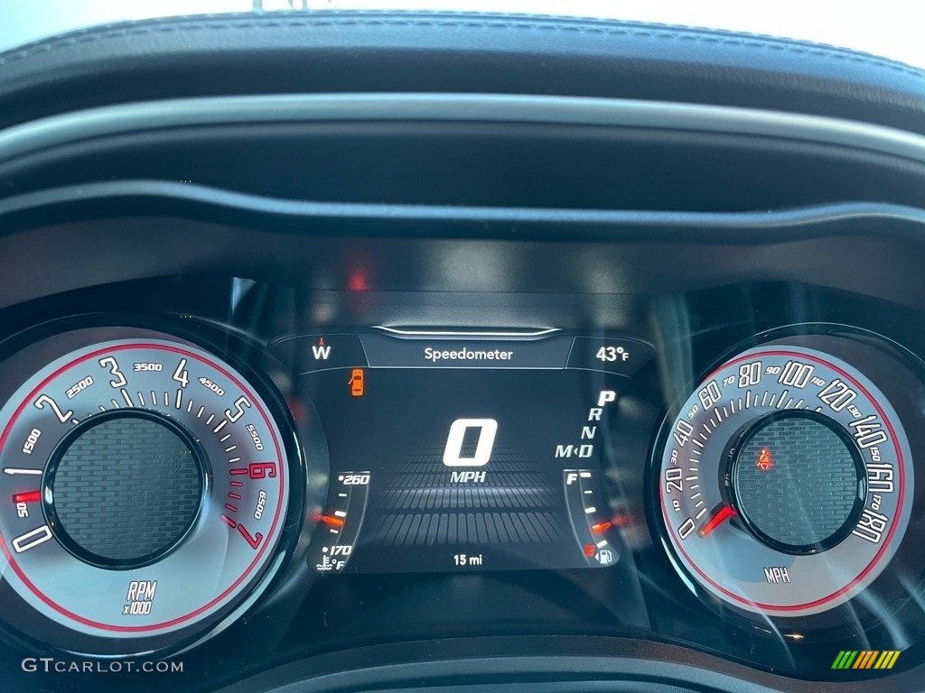 2020 Dodge Challenger R/T Scat Pack 50th Anniversary Edition Gauges Photo #140945062