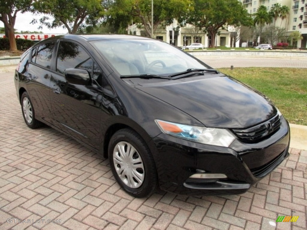 Crystal Black Pearl 2011 Honda Insight Hybrid Exterior Photo #140945485