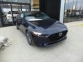 Deep Crystal Blue Mica 2021 Mazda Mazda3 Preferred Hatchback AWD