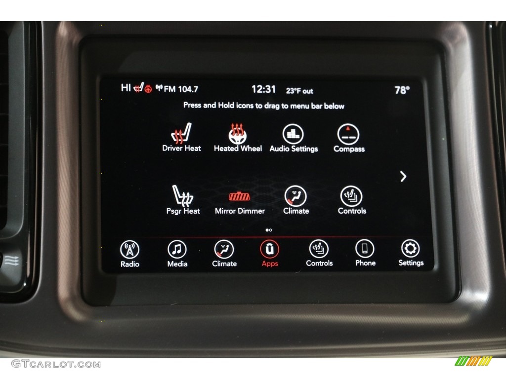 2019 Challenger SXT AWD - Granite Pearl / Black photo #12