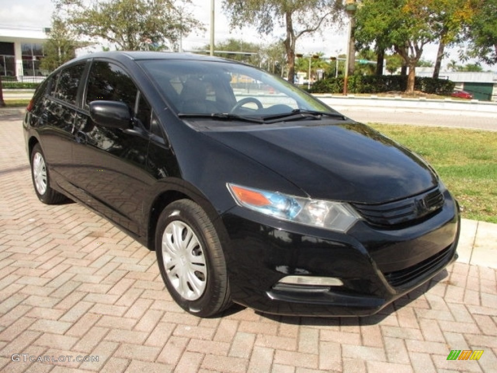 Crystal Black Pearl 2011 Honda Insight Hybrid Exterior Photo #140946226