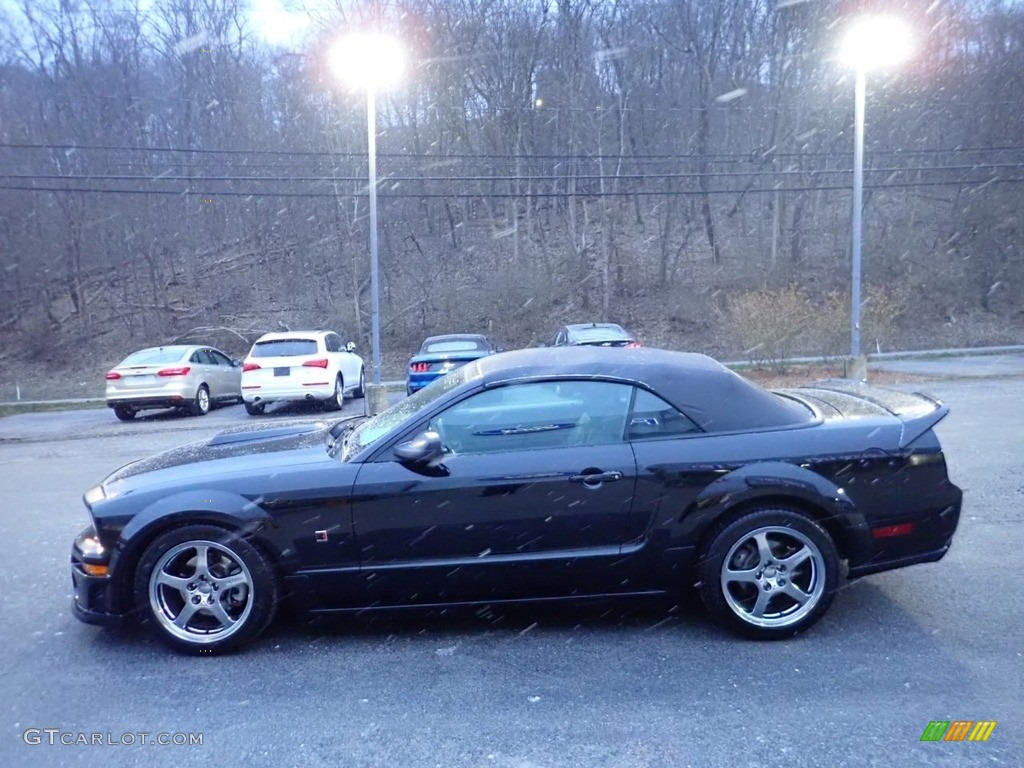Black 2006 Ford Mustang Roush Stage 2 Convertible Exterior Photo #140946880